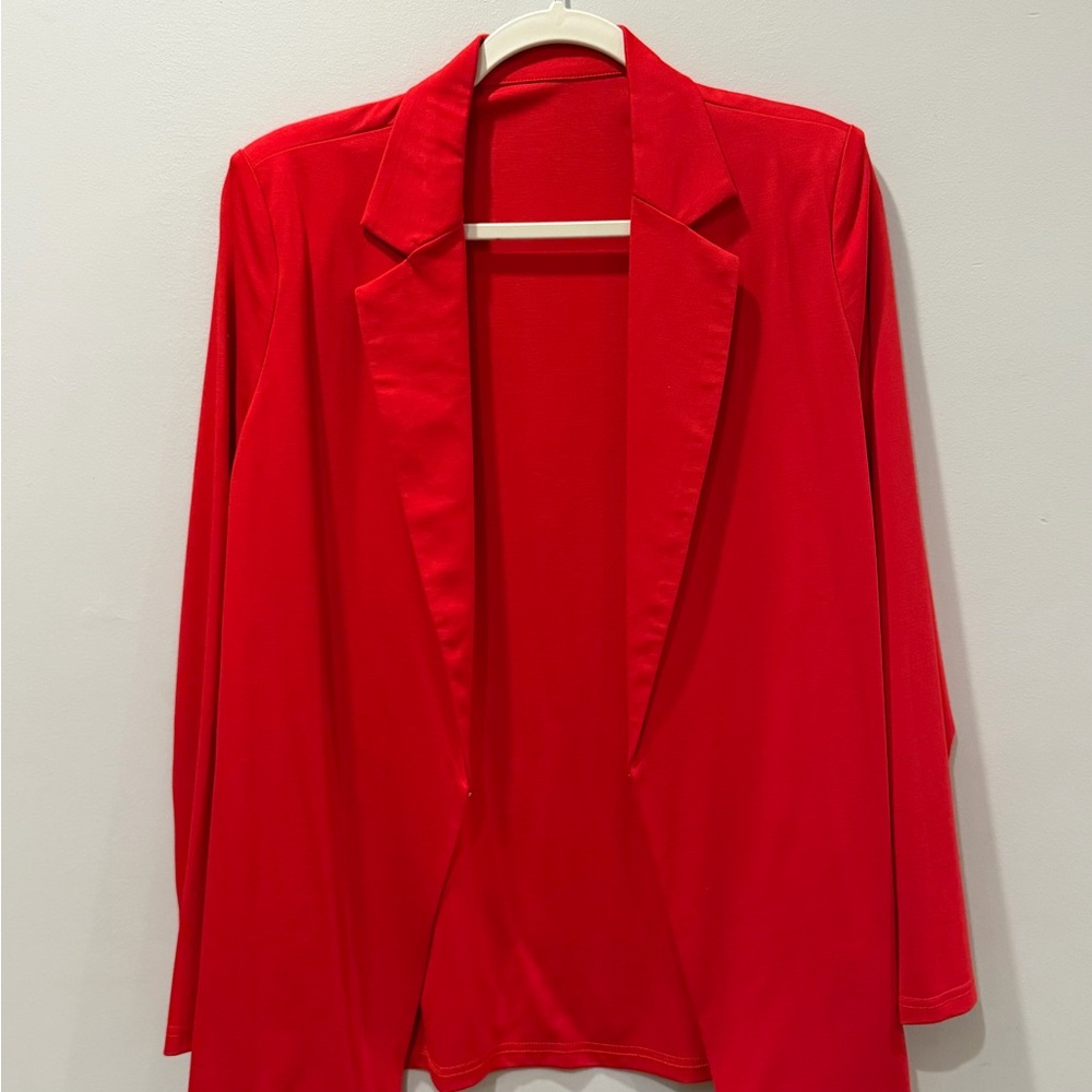 Women's Red Blazer